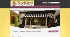 Desktop Screenshot of citykittygrooming.com